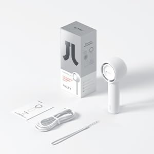 JISULIFE Mini Portable Fan-Bladeless Safe Design, Powerful Turbo Handheld Fan - Image 8