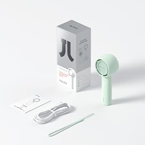 JISULIFE Mini Portable Fan-Bladeless Safe Design, Powerful Turbo Handheld Fan - Image 9