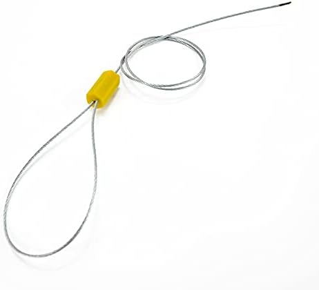 24" Steel Wire Cable Seals Tamper Resistant Security Tags Numbered Garden - Image 3