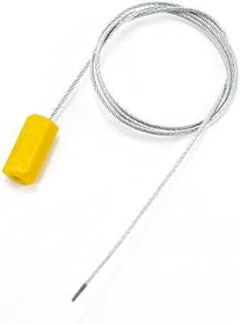 35" Steel Wire Cable Seals Tamper Resistant Security Seal Tags Numbered - Image 4