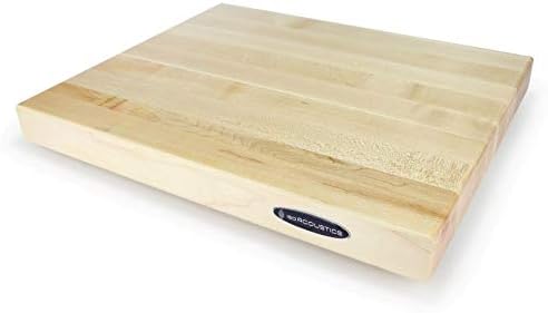 IsoAcoustics Delos Turntable Isolation Butcher Block Series: 1815M1 Maple - Image 3