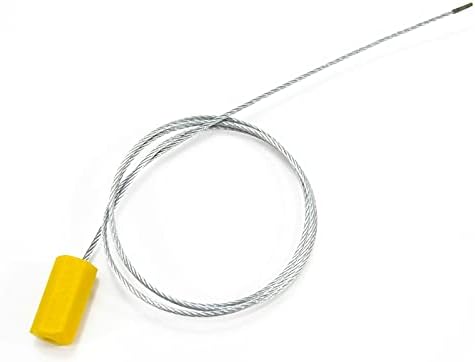 20" Cable Seals Tamper Proof Security Tags Steel Wire Seal Numbered Garden - Image 2