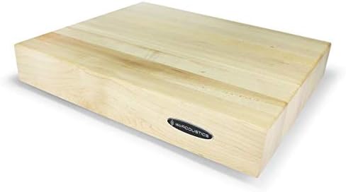 IsoAcoustics Delos Turntable Isolation Butcher Block Series: 1815M2 Maple - Image 3