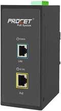 PROCET Gigabit PoE+ Injector Din Rail, 30W Industrial PoE Adapter by PROCETPOESystem