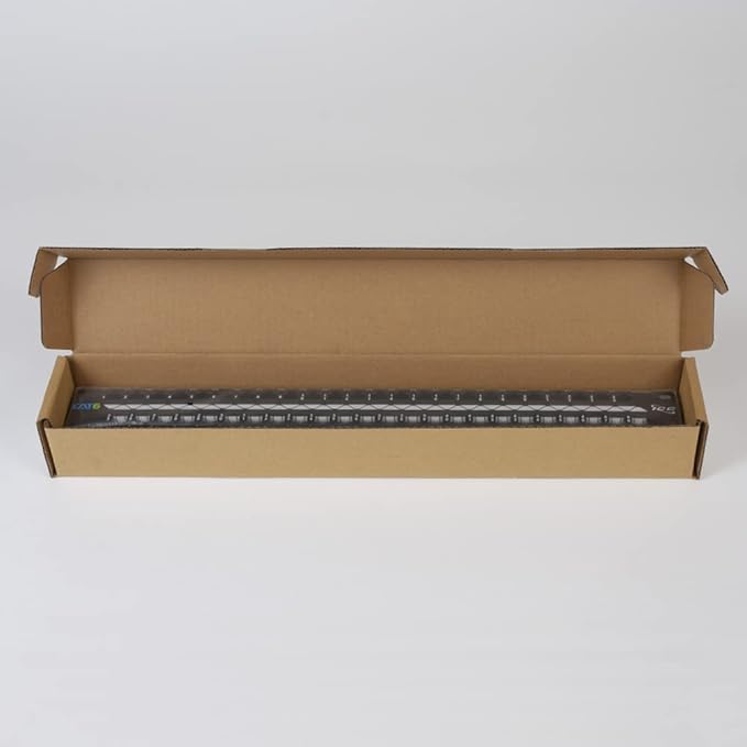 ICC CAT6 Feed-Through Patch Panel, 48 Port, 1U Rackmount, RJ45 Ethernet Patch - Image 2