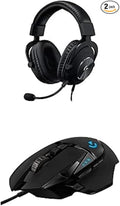 Logitech G502 Hero Wired Gaming Mouse + G Pro X Gaming Headset Bundle by LogitechG