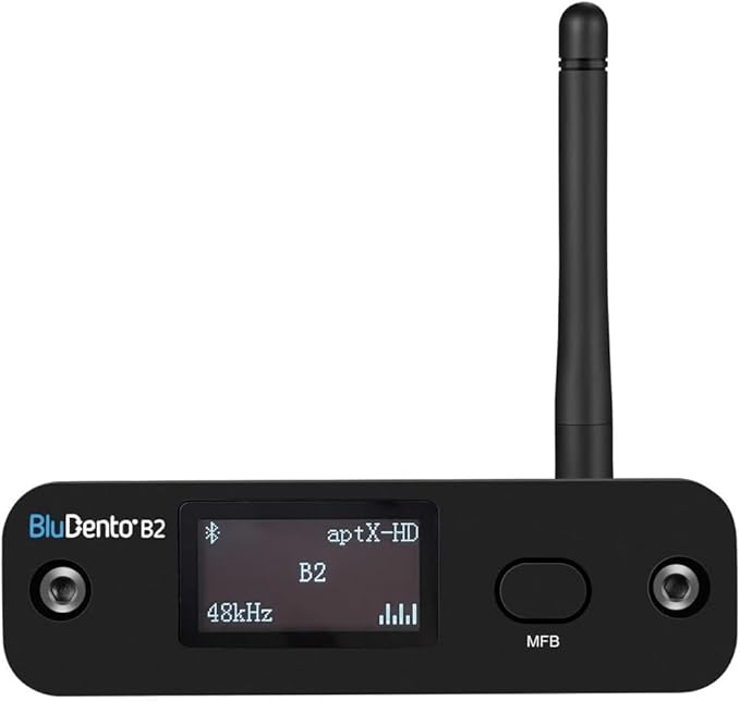 B2 aptX HD, LDAC Hi-Fi Bluetooth 5.1 Audio Receiver, Analog Stereo RCA Output - Image 2