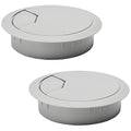 5 Pcs Desk Grommet 3-1/8" / 80 mm, Desk Cord Hole Cover, Cable Grommet ABS by EASYEAH