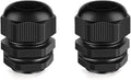 Cable Gland 2 Pack 1" NPT Waterproof Adjustable Connector Strain Relief Cord by CGELE