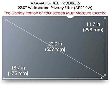 22 inch Computer Privacy Screen - Image 2