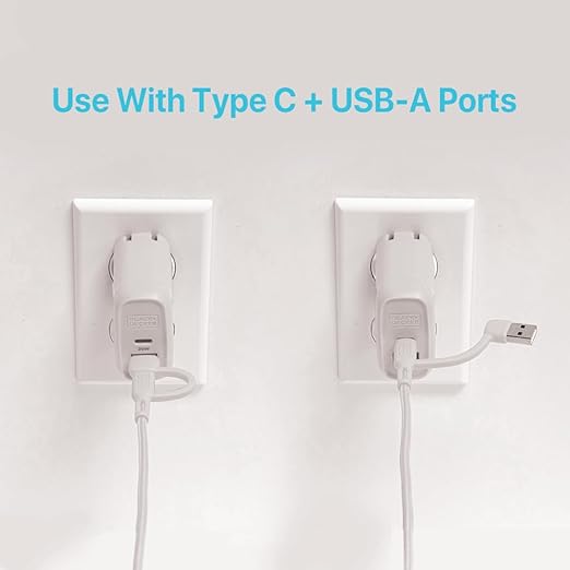 BLACK+DECKER USB C Multi Charging Cable, Fast Multi Charger Cable w/Adapter - Image 4