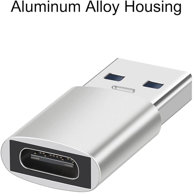 USB A Male to USB C Female OTG Adapter, USB 3.2 GEN2 10Gbps One-Sided - Image 6