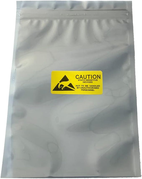 100pcs 5.9x7.87in/15x20cm Anti Static Bags, Premium ESD bags Resealable by Daarcin