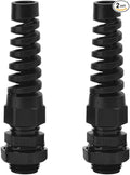 Strain Relief Cord Connector, CGELE 2 Pack NPT 3/8" Waterproof Cable Gland Cord by CGELE