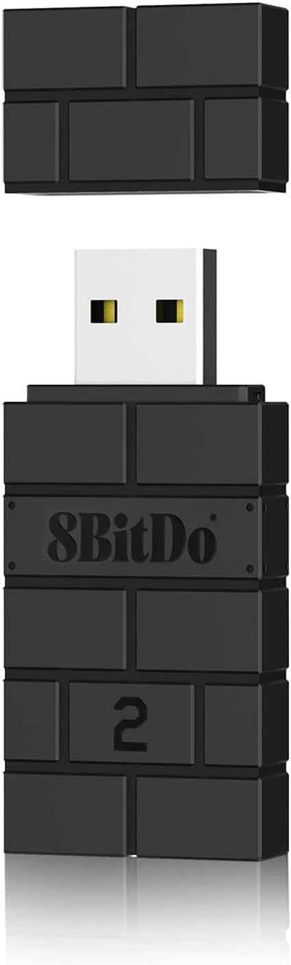 8Bitdo Adapter Switch Controller Adapter 2 USB Wireless by 8BitDo