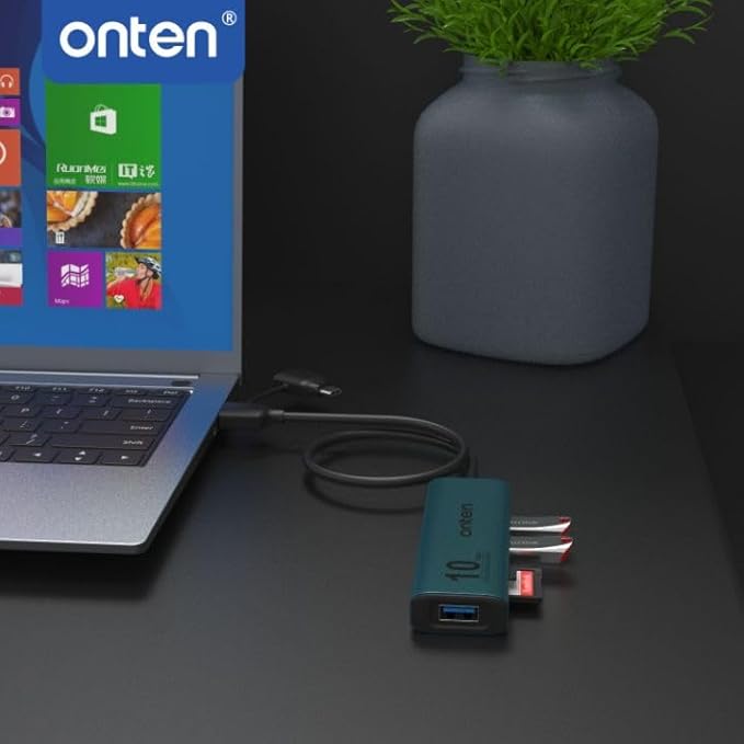 USB C USB A HUB, USB 3.2 GEN 2 10G Speed, USB A/USB C to USB A Adapter.with 3 - Image 3