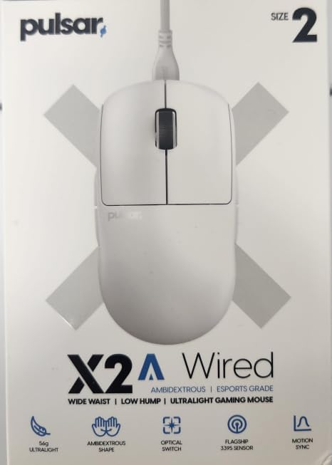 Pulsar Gaming Gears X2A Wired Gaming Mouse, Ultra Lightweight, Optical Switch - Image 10