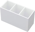 NIUBEE Acrylic Pen Holder 3 Compartments by NIUBEE
