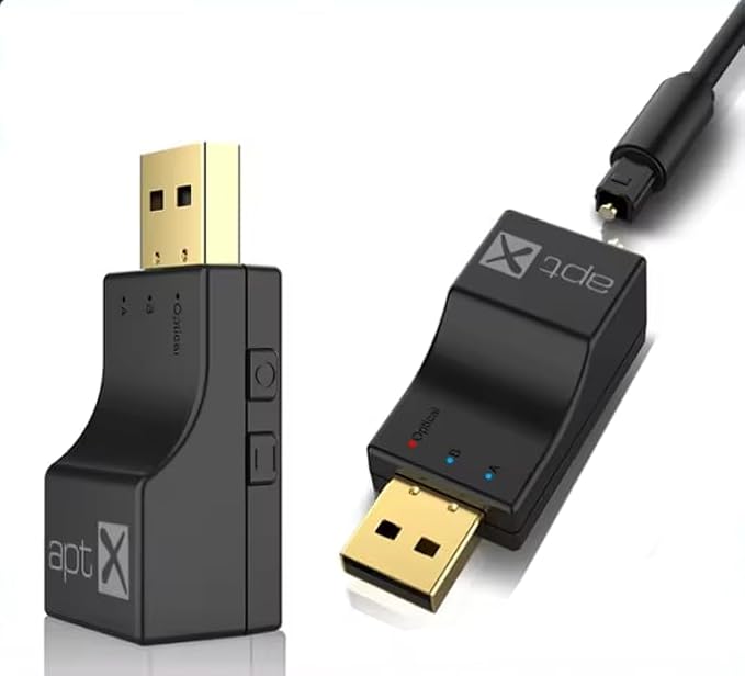 USB Optical Wireless Bluetooth Transmitter 2 in 1 Audio Transmitter Adapter Low by eppfun