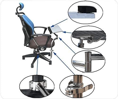 Ergonomic Laptop Keyboard Mouse Chair Stand Mount Holder Installed to Chair - Image 6
