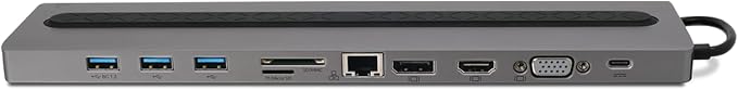 IOGEAR USB-C 8-Port Low Profile Docking Station - Image 8