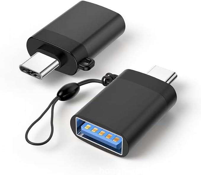 USB to USB C Adapter, USB-C Male to USB3.0 Female Adapter Thunderbolt 3 OTG by CNHIDEE