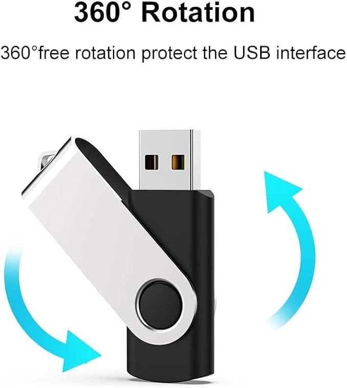 JUANWE 8GB USB Flash Drive 50 Packs, Bulk USB Sticks 2.0 Mutipack Thumb Drive - Image 2