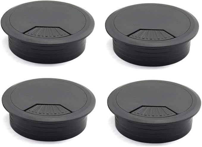 4pcs 2 inch Desk Wire Cord Cable Grommets Hole Cover by DISIWENE