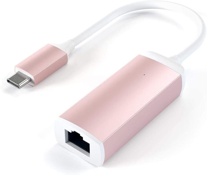 Satechi USB C to Ethernet Cable, Type-C Gigabit Ethernet Adapter, Aluminum - Image 2