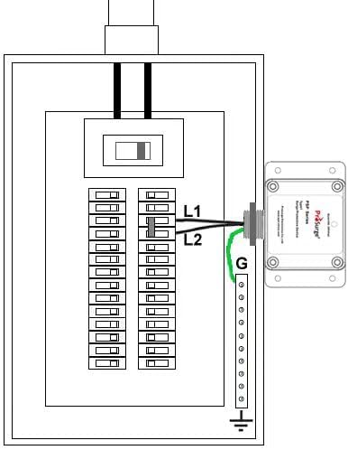 HVAC Surge Protector, Whole House Surge Protector, Single-Phase, 3-Wire - Image 8