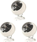 Vornado VFAN Mini Classic Personal Vintage Air Circulator Fan, Vintage White- by Vornado