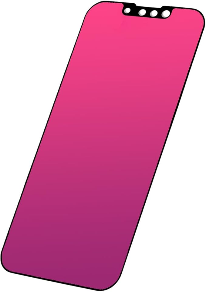 EGKimBa compatible with iPhone 14 Plus or iPhone 13 Pro Max Privacy Screen by RainbowColorful