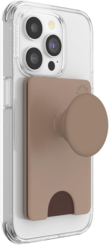 PopSockets Phone Wallet with Expanding Kickstand, Phone Card Holder, Cute by PopSockets