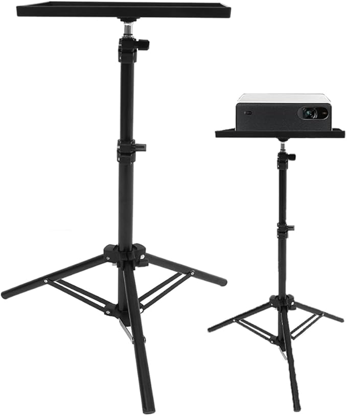 MAGICLULU Projector Stand Tripod 44.88 Inch Height Adjustable Tripod Stand by MAGICLULU