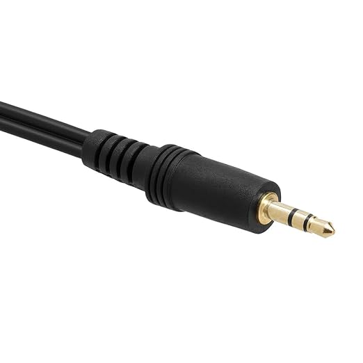 3.5mm 6 in Mini Plug to 2 RCA Female Audio Stereo Adapter 6 inch Cable - Image 3