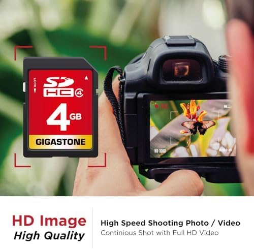 GIGASTONE 4GB SD Card 50 Pack SDHC Class 4 Memory Card - Image 4