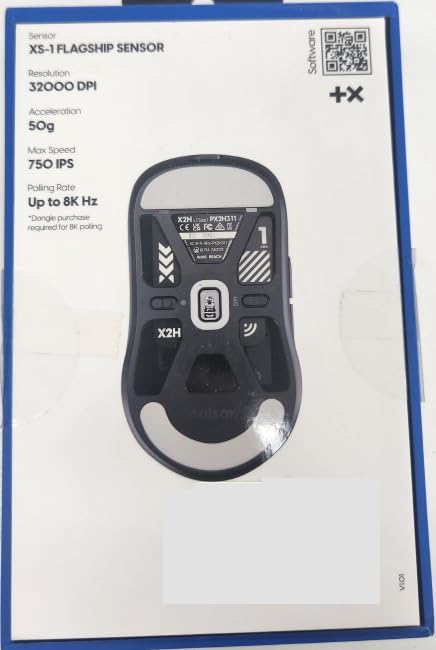 Pulsar Gaming Gears X2H v3 Wireless Gaming Mouse, Ultra Lightweight 1.87 oz - Image 9