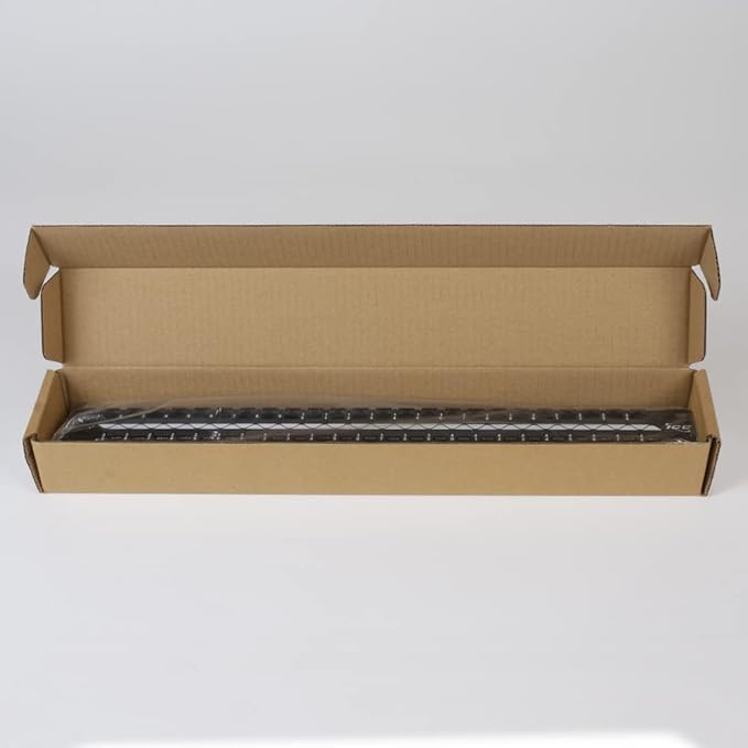 ICC CAT5e Feed-Through Patch Panel, 48 Port, 1U Rackmount, RJ45 Ethernet Patch - Image 2