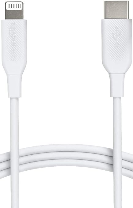 Amazon Basics USB-2.0 Type C to Lightning Cable, 3 Feet by AmazonBasics