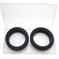 2 Pcs 2-7/16" Drill Hole, 1-15/16" ID Silicone Rubber Grommets by BOPOREAE