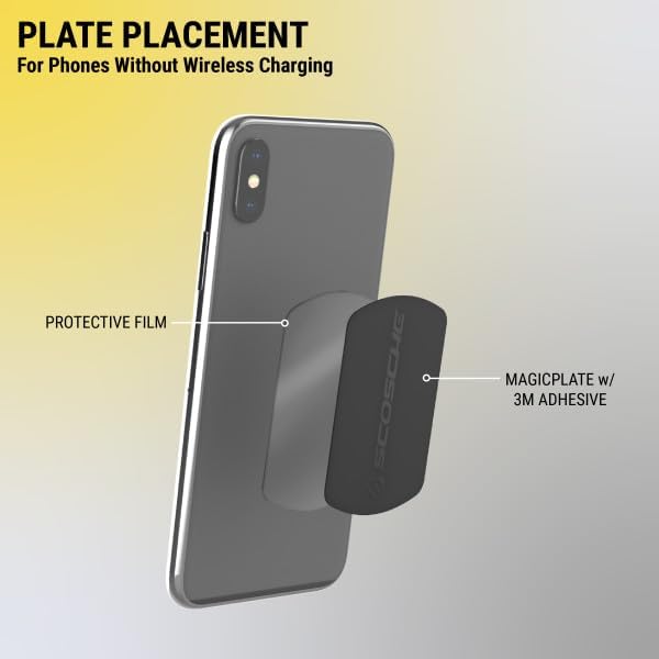 Scosche MPLT44THK2-BP0 MagicMount Replacement Metal Plate Kit - Image 5