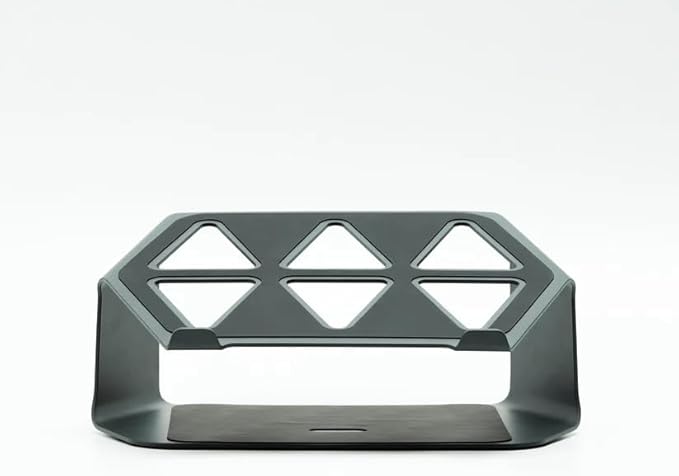 NUMIN Facet Laptop Station Graphite | Laptop Tabletop Stand Tall Height - Image 2