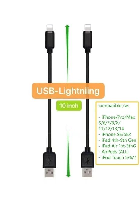 10-Pack Multi Short USB Cables & TypeC-C Cables - Image 2