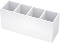 NIUBEE Acrylic Pen Holder 4 Compartments by NIUBEE