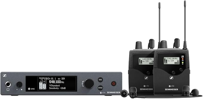 Liquid Audio Sennheiser ew IEM G4-Twin-A Wireless in-Ear Monitoring System - Image 3