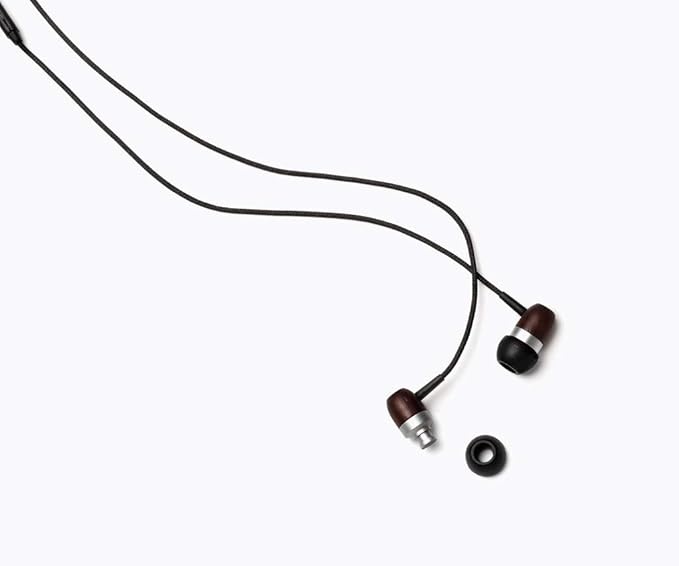 Symphonized Premium Wooden Earphones Wired Deep Bass Sound, 3D Sound, - Image 3