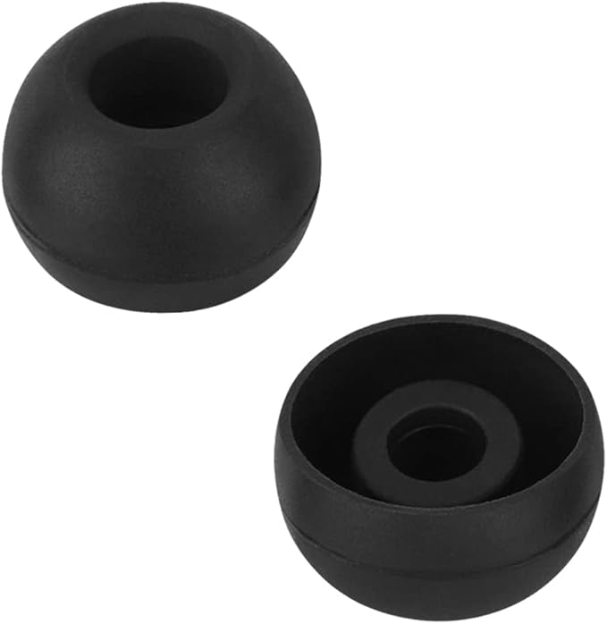 Earbud Tips - 9 Pairs Black Replacement Ear Tips Compatible - Image 3