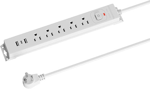 10 Ft Power Strip Surge Protector by ZHANGONG%7CSmartPowerSolutio