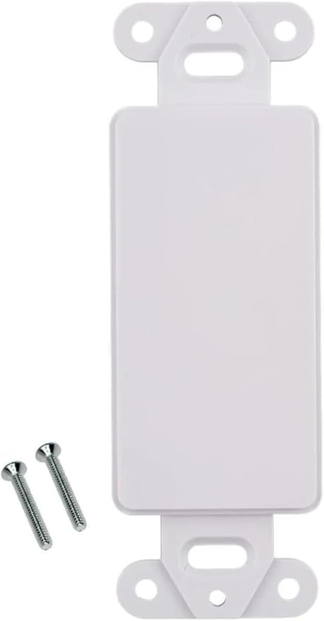 10 Pack Decorative Wall Plate for Keystone, Coaxial & More by SATMAXIMUM