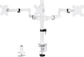 WALI Triple Monitor Mount, Three Monitor Desk Mount Fits 13-27in Screens by WALI